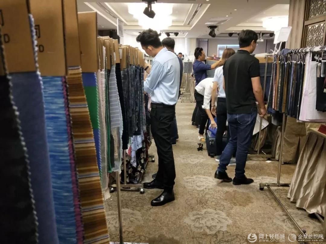 全球纺织网组织中国轻纺城企业越南接单 采购