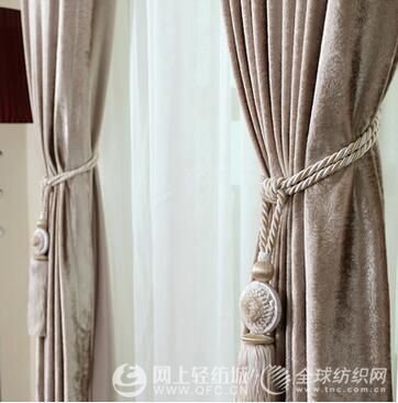 窗帘绒布面料价格一般多少钱一千克