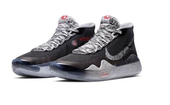 Nike KD12 全新水泥配色篮球鞋曝光了！
