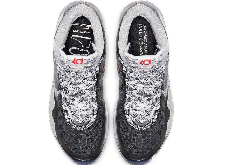 Nike KD12 全新水泥配色篮球鞋曝光了！