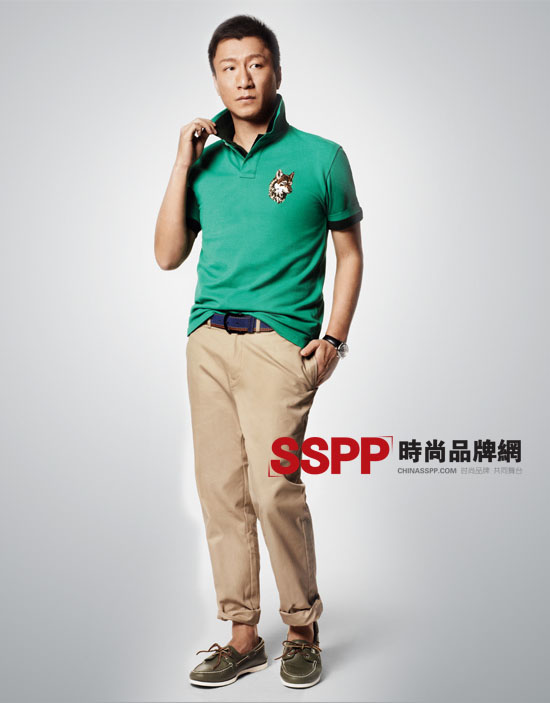 七匹狼男装2011夏季t恤系列 强调色彩