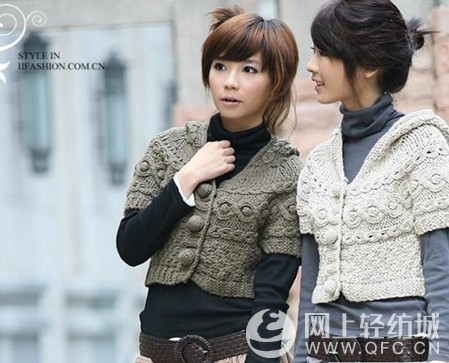 手工毛衣编织花样图