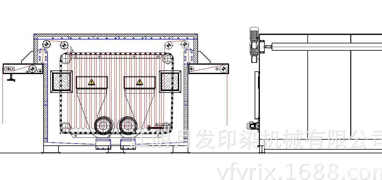 上進布小型數碼蒸化機yfs(30)220