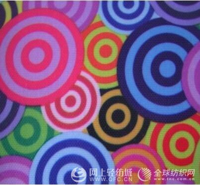 春亚纺全涤印花四面弹