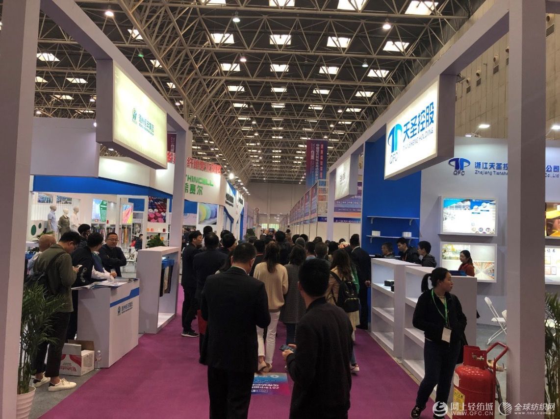 2019绍兴柯桥坯布展胜利启幕 上下联通引领纺织产业新发展