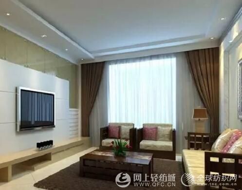 客厅窗帘用什么颜色好