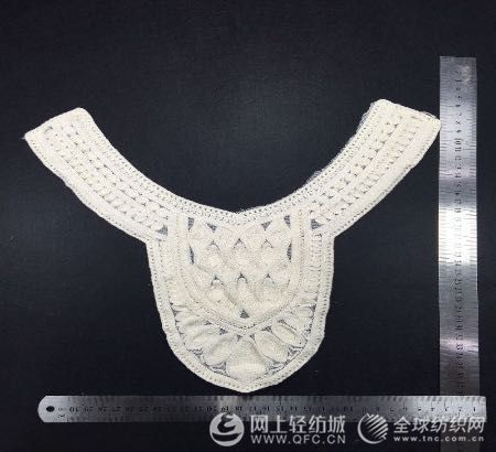 網布刺繡水溶領花