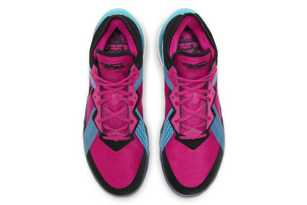 1号站注册Nike LeBron 18 Low 全新玫红配色“Fireberry”２月上架