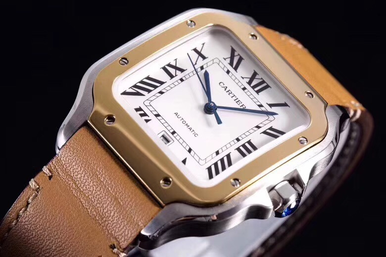 卡地亚-山度士WSSA0009真正正品开模,360度