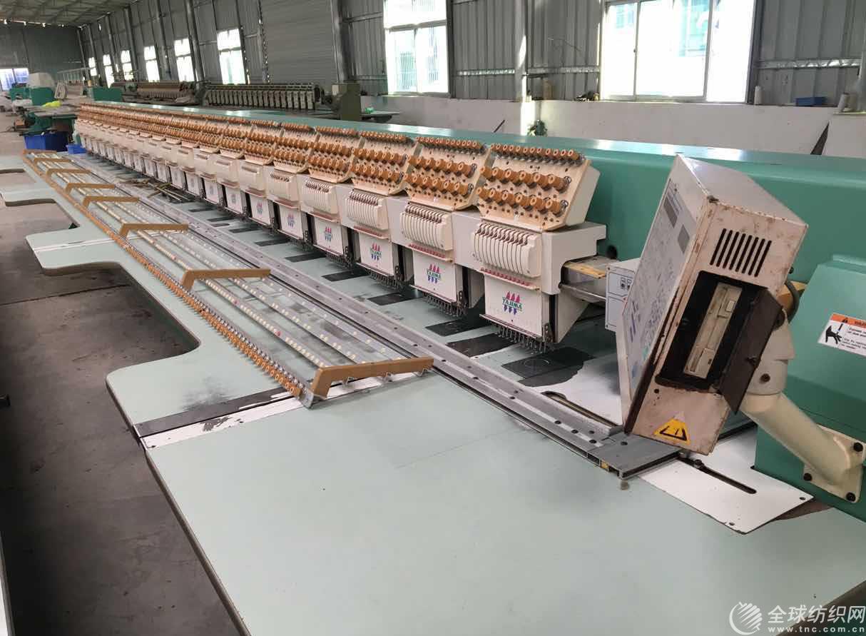 厂家供应二手田岛多功能高速电脑绣花机