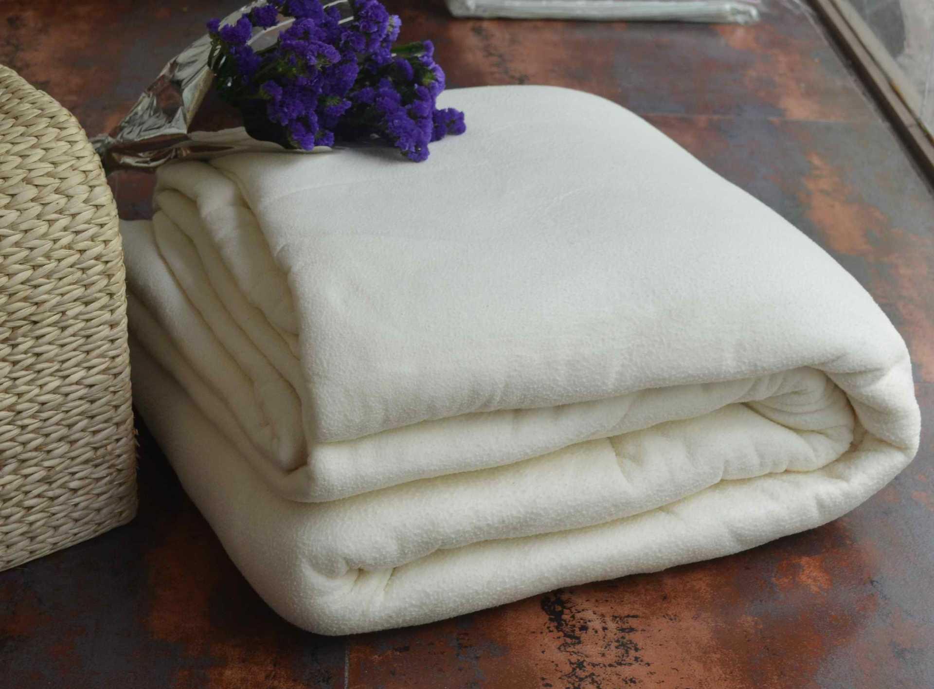 新疆纯棉千层被棉棉工纺千层棉被