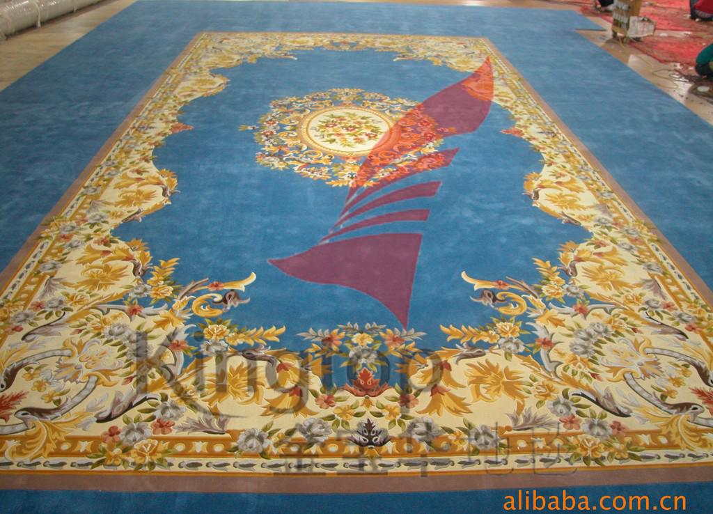 北京金宝华地毯厂定做纯毛手工枪刺酒店电梯地毯